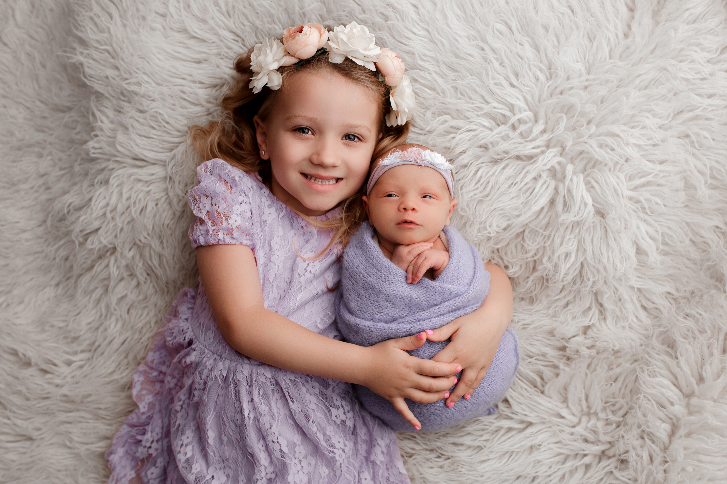 Babyfotografie Heilbronn - Geschwisterbilder