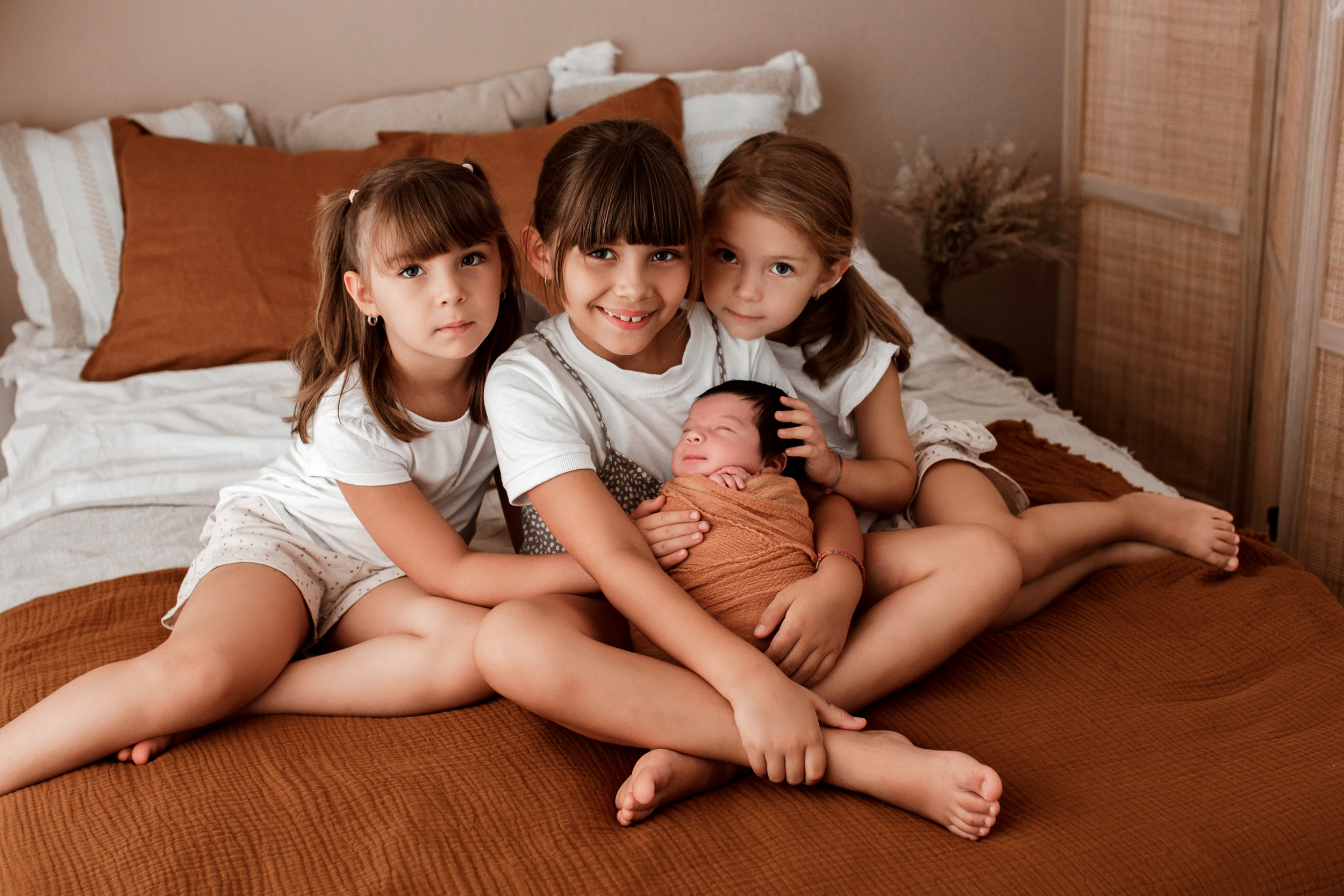 Neugeborenenshooting / Neugeborenenfotografie Heilbronn - 4 Kinder