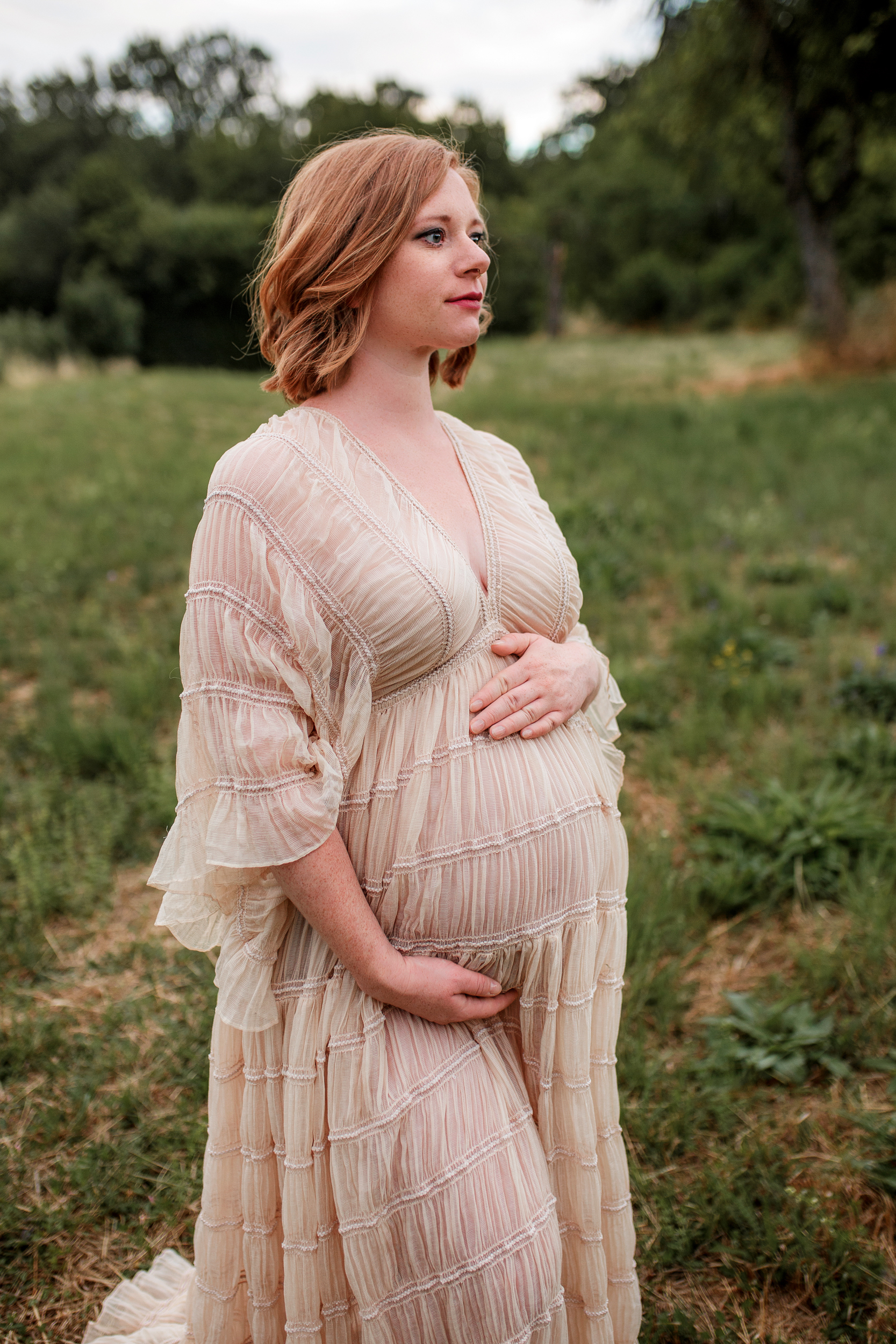Babybauchshooting Bohokleid Outdoor Heilbronn