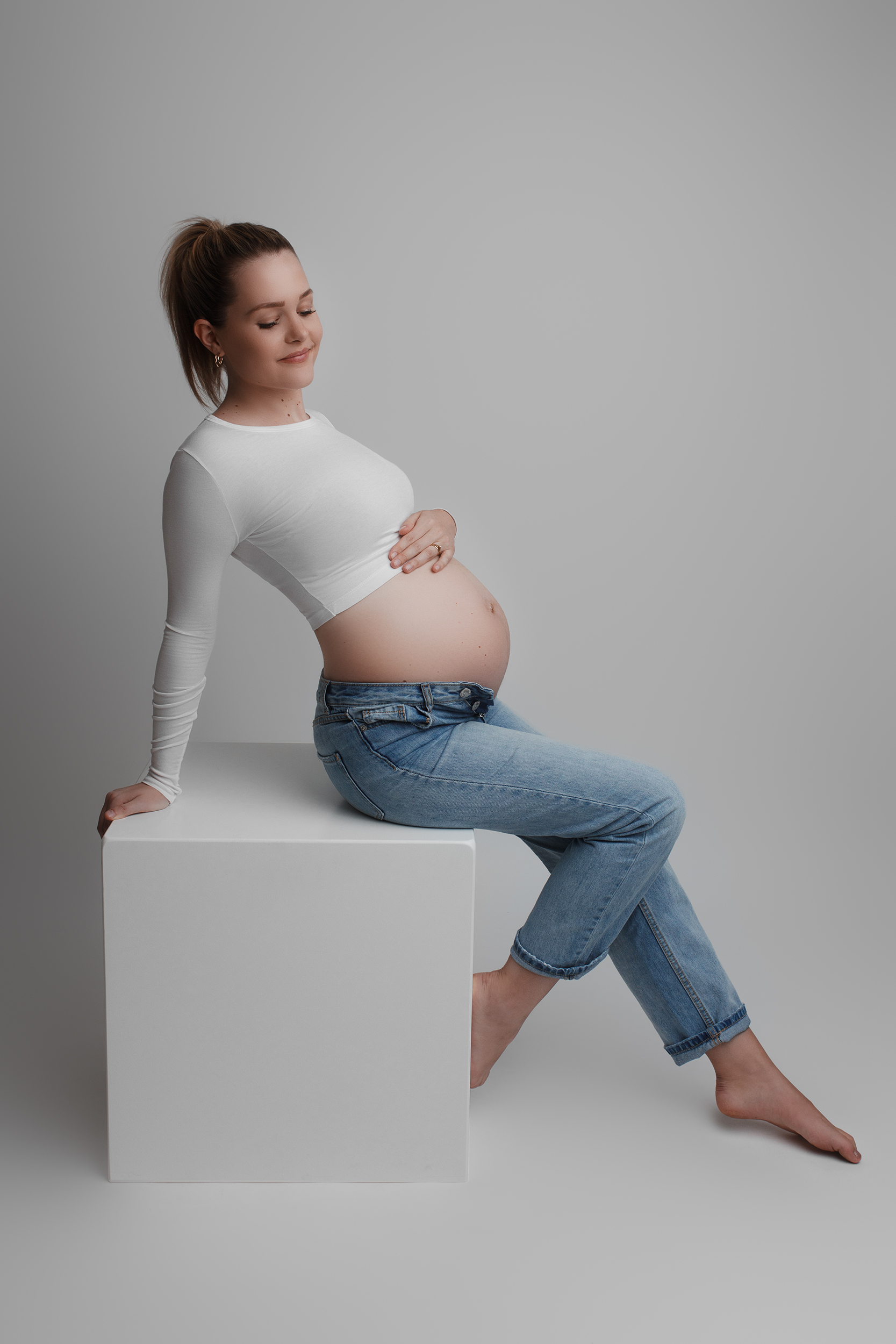 Babybauch shooting Stuttgart - FineArt Babybauch Bilder im Großraum Stuttgart